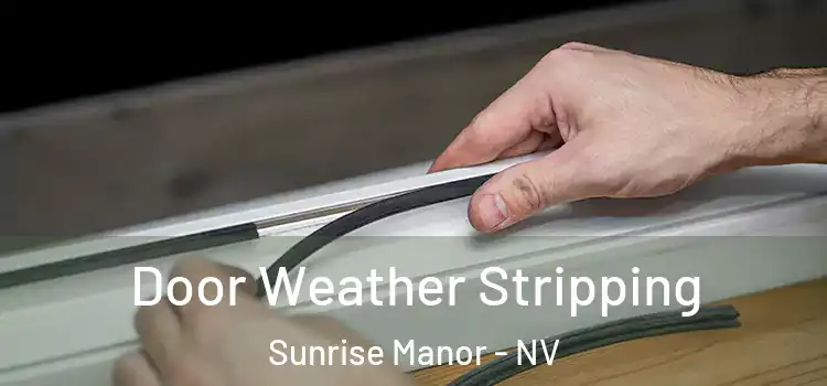 Door Weather Stripping Sunrise Manor - NV