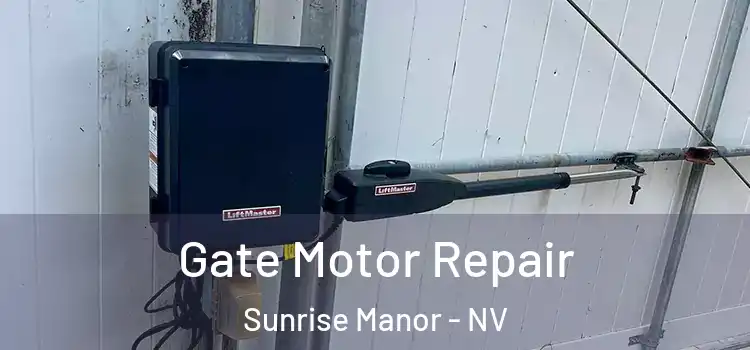 Gate Motor Repair Sunrise Manor - NV